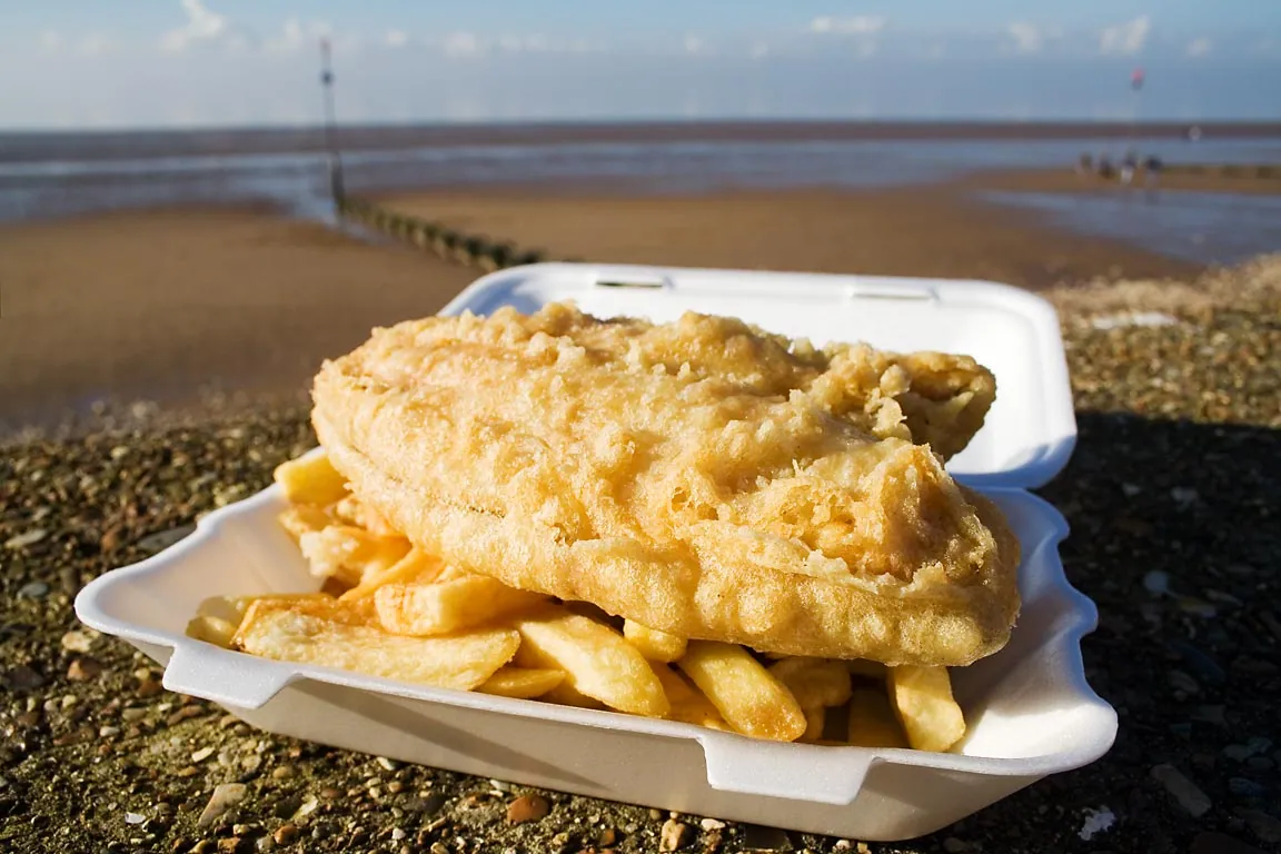 Fish & Chips food typical of Macari